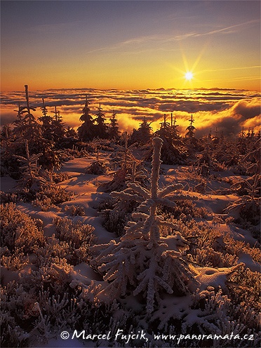 Svítání na Lysé hoře